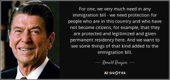 reagan quote immigration